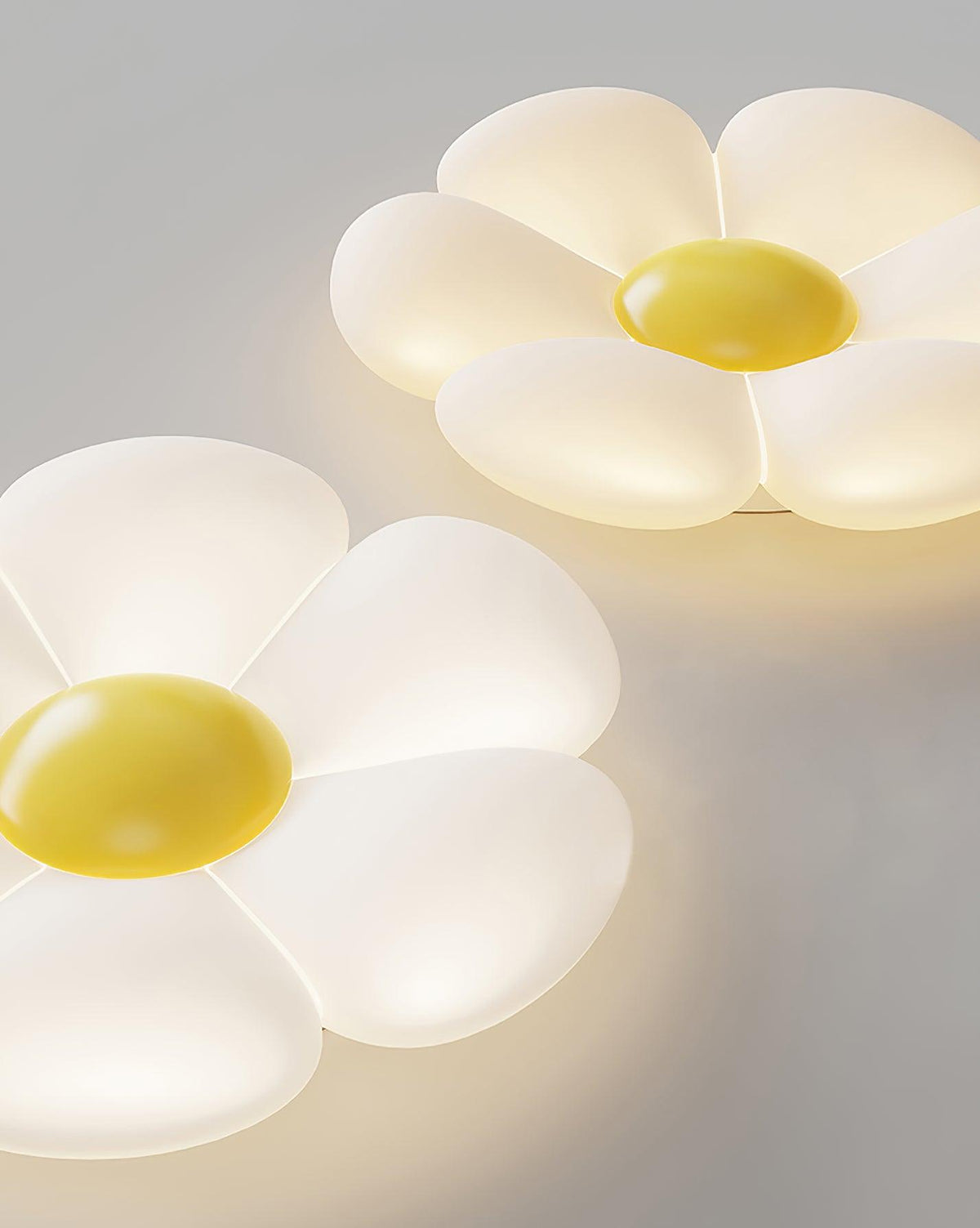 Liorinella lámpara de techo Six-Leaf Flower para habitación infantil