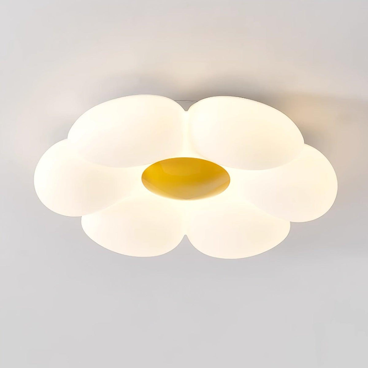 Liorinella lámpara de techo Six-Leaf Flower para habitación infantil