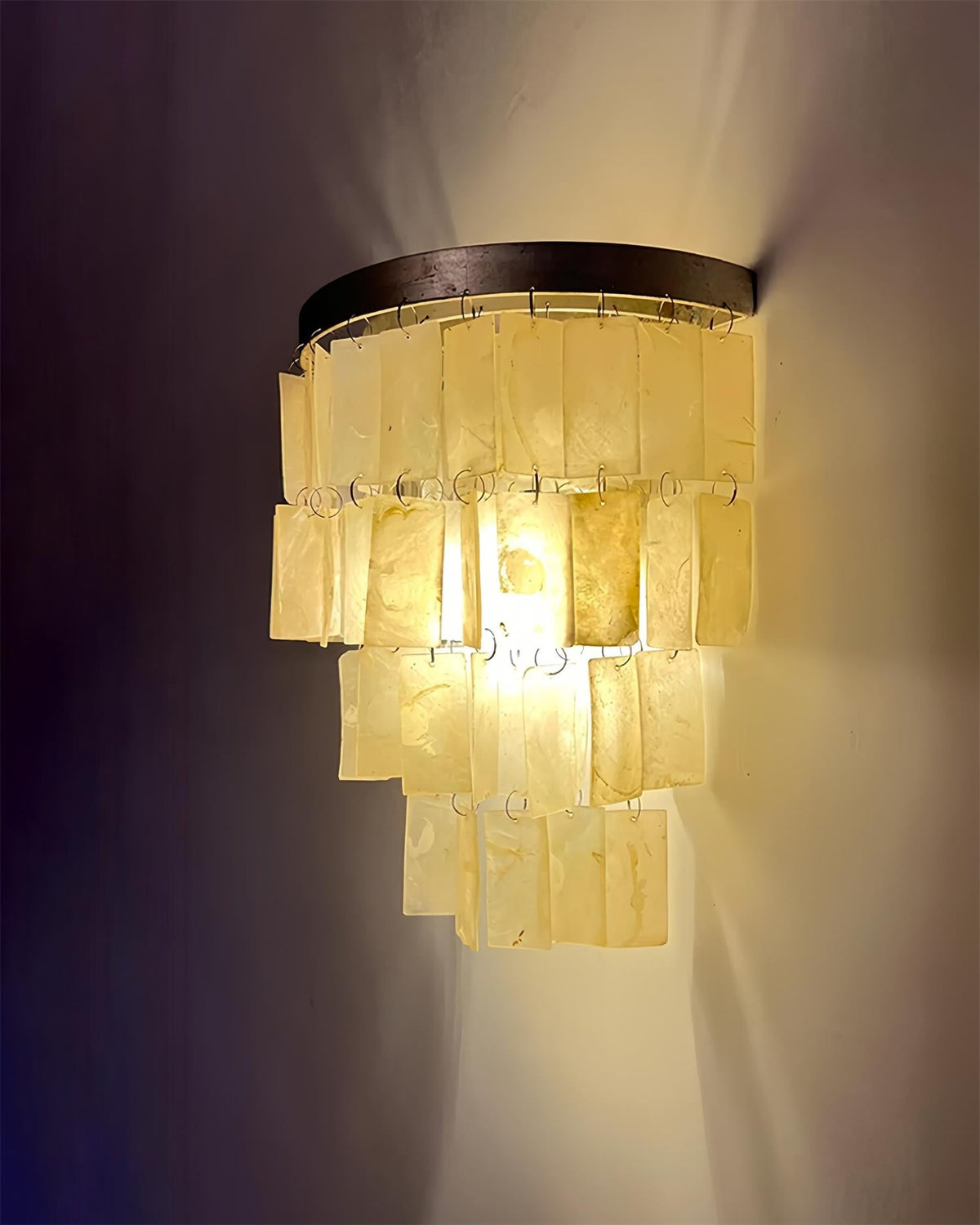 Vidoros aplique de pared postmoderno de lujo con carcasa escalonada