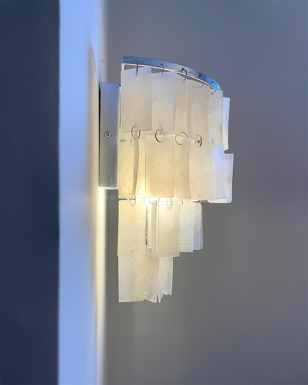Vidoros aplique de pared postmoderno de lujo con carcasa escalonada