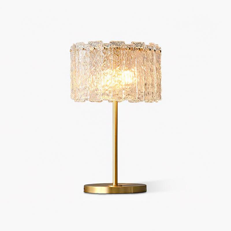 Cyrelina lámpara de mesa de cristal