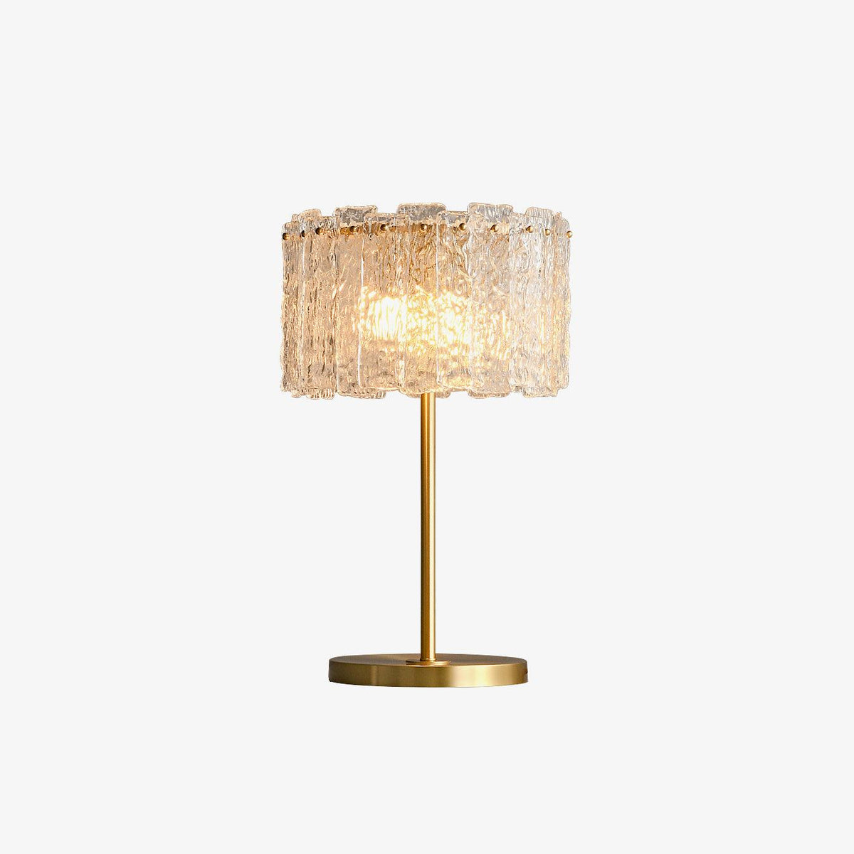 Cyrelina lámpara de mesa de cristal
