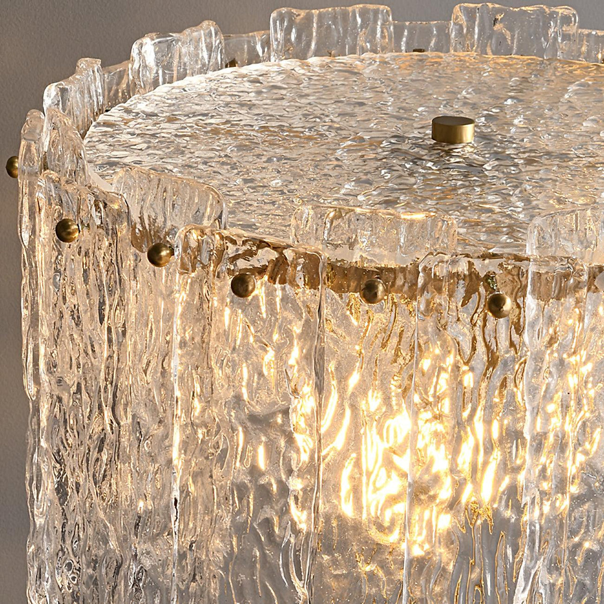 Cyrelina lámpara de mesa de cristal