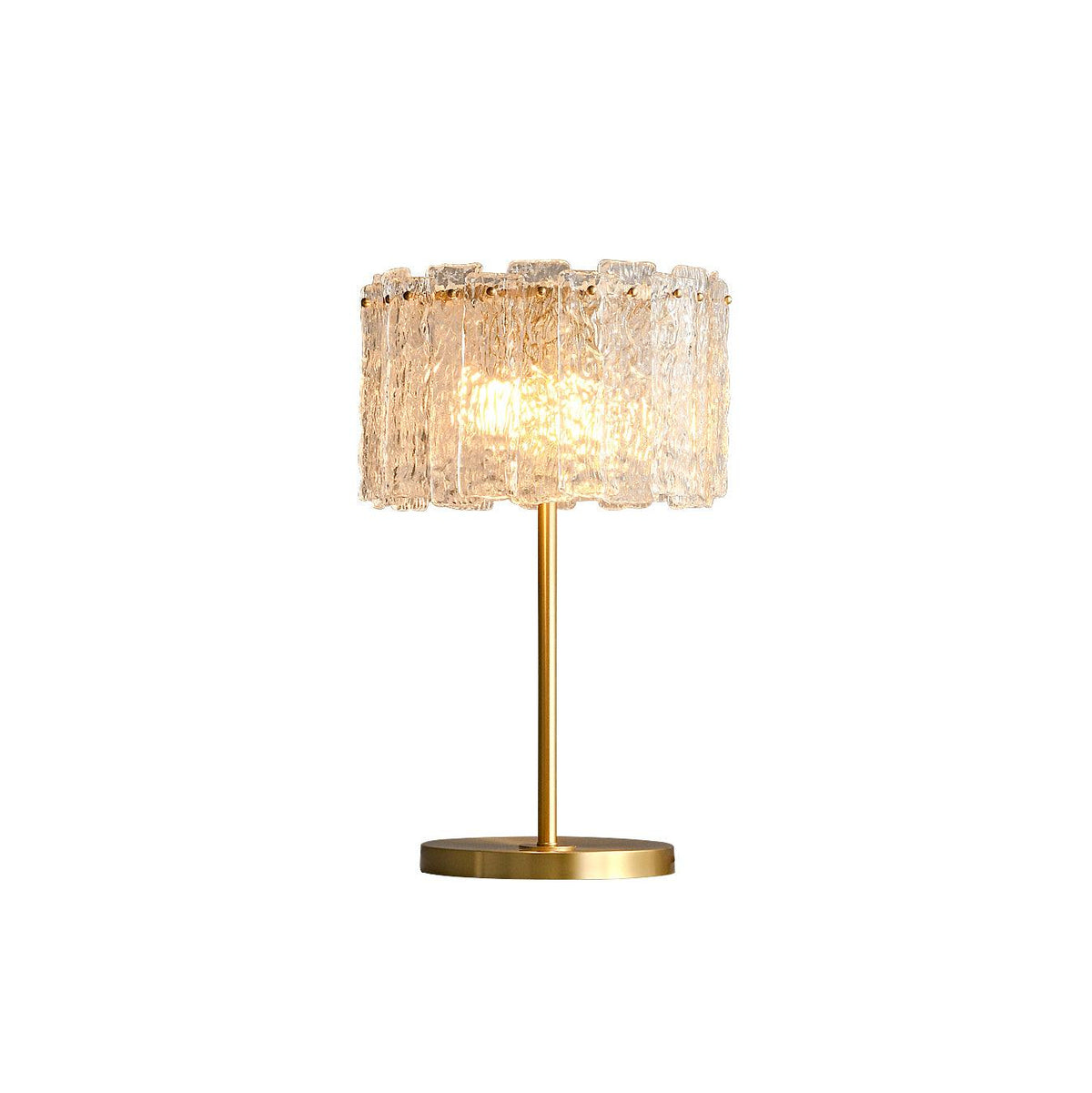 Cyrelina lámpara de mesa de cristal