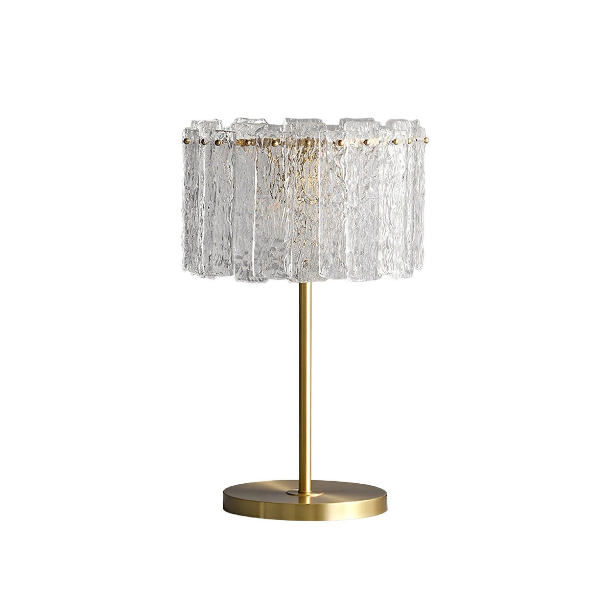 Cyrelina lámpara de mesa de cristal