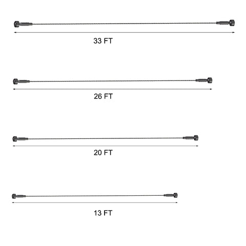 Zusken lámpara de techo lineal minimalista
