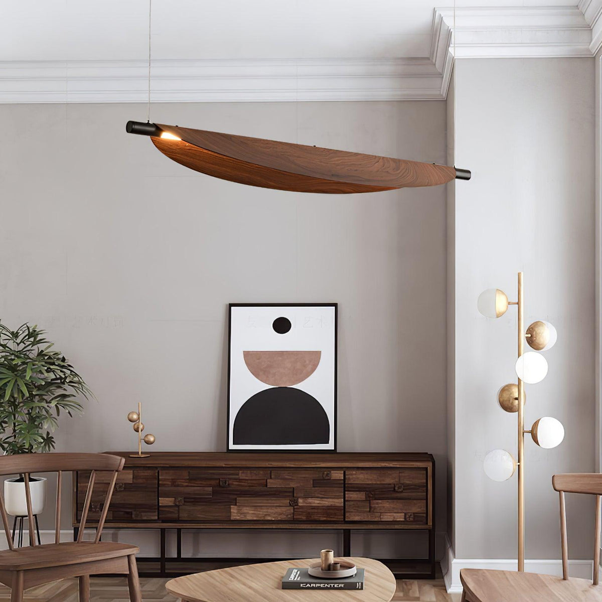 Uolvin lámpara colgante moderna minimalista