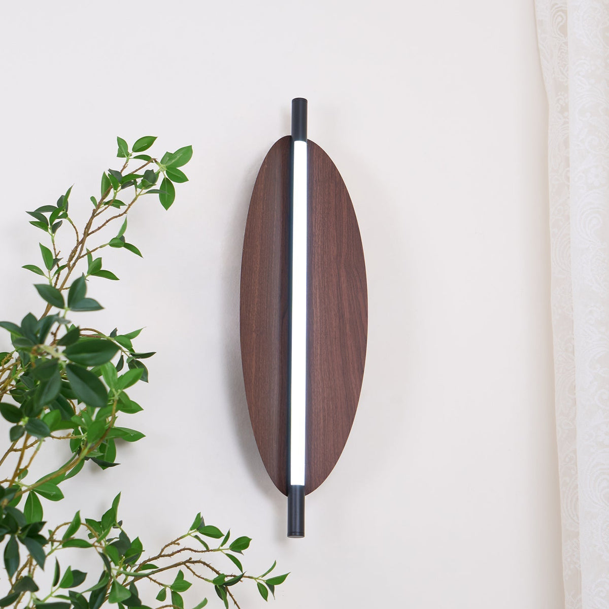 Orsoriel aplique de pared moderno y minimalista con acabado de tablero