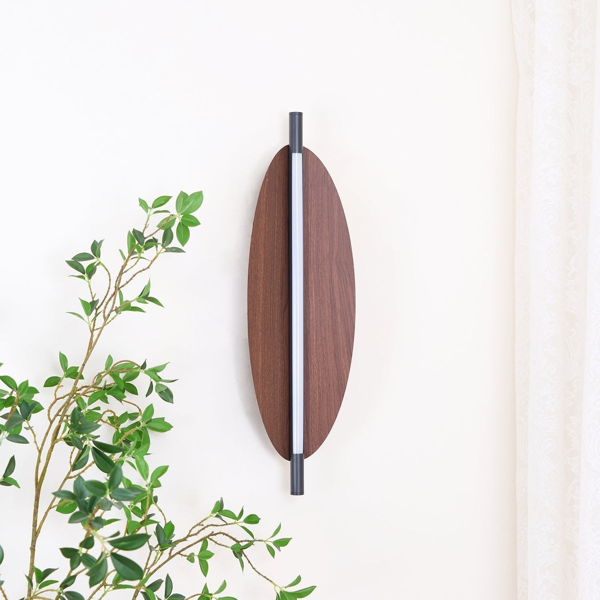 Orsoriel aplique de pared moderno y minimalista con acabado de tablero