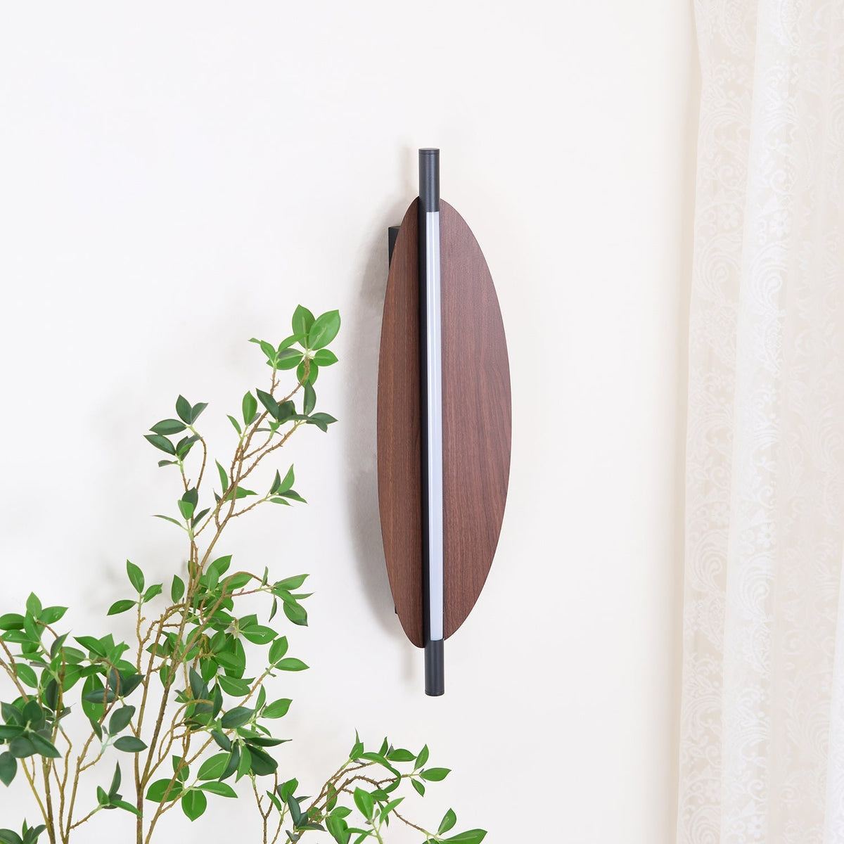 Orsoriel aplique de pared moderno y minimalista con acabado de tablero
