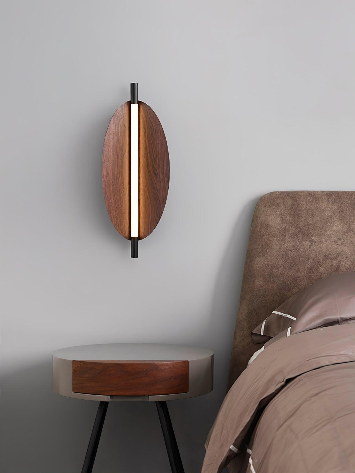 Orsoriel aplique de pared moderno y minimalista con acabado de tablero