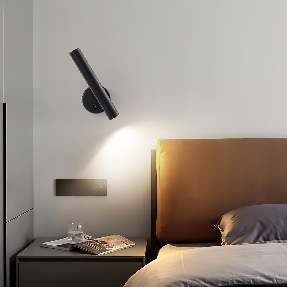 Aurel aplique de pared moderno minimalista regulable