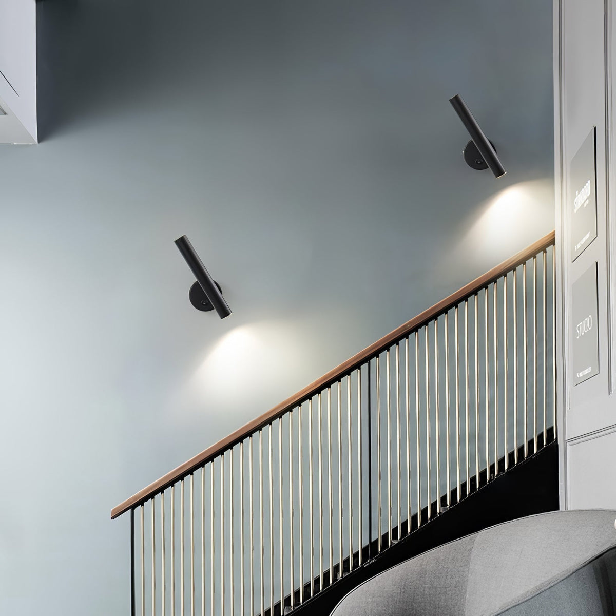 Aurel aplique de pared moderno minimalista regulable