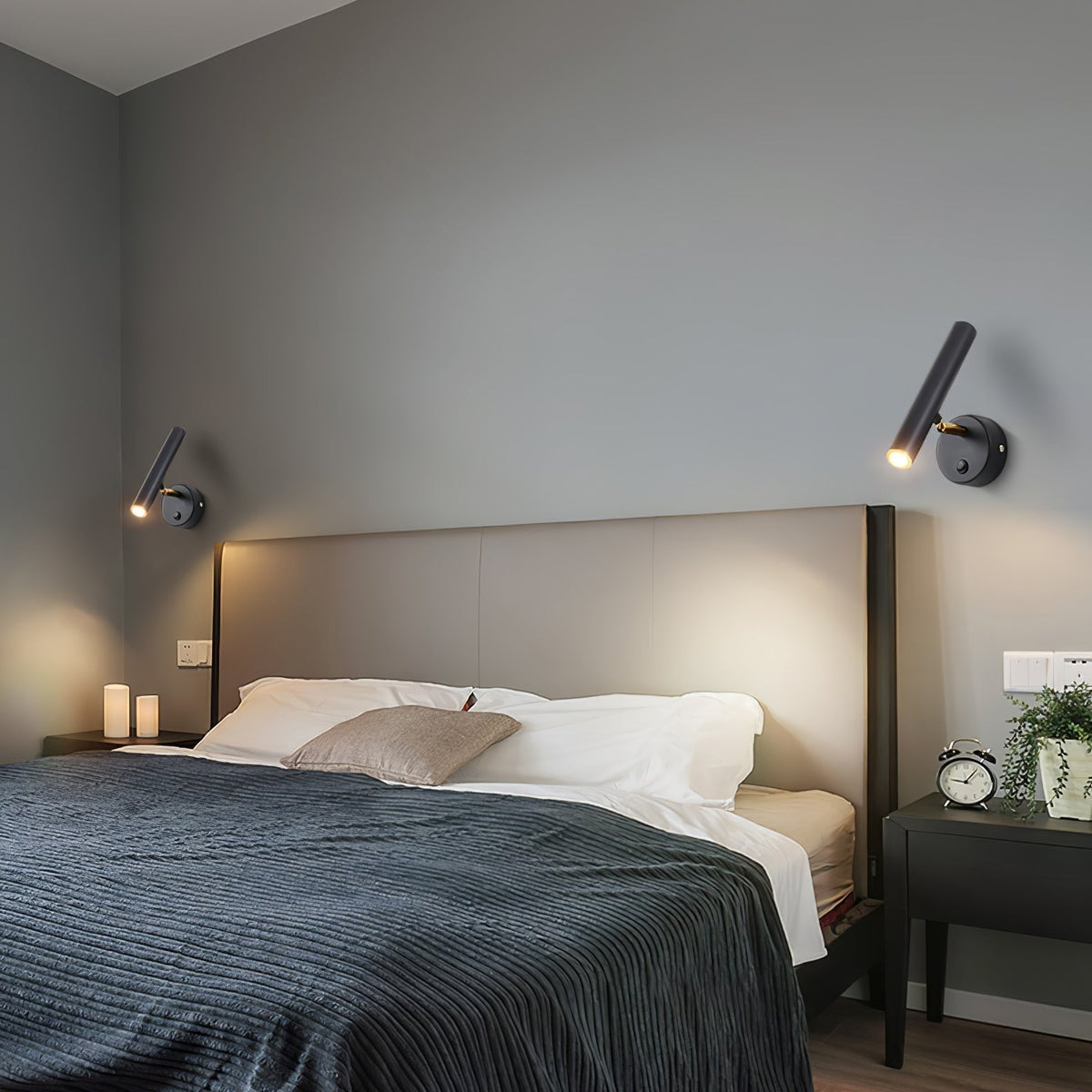 Aurel aplique de pared moderno minimalista regulable