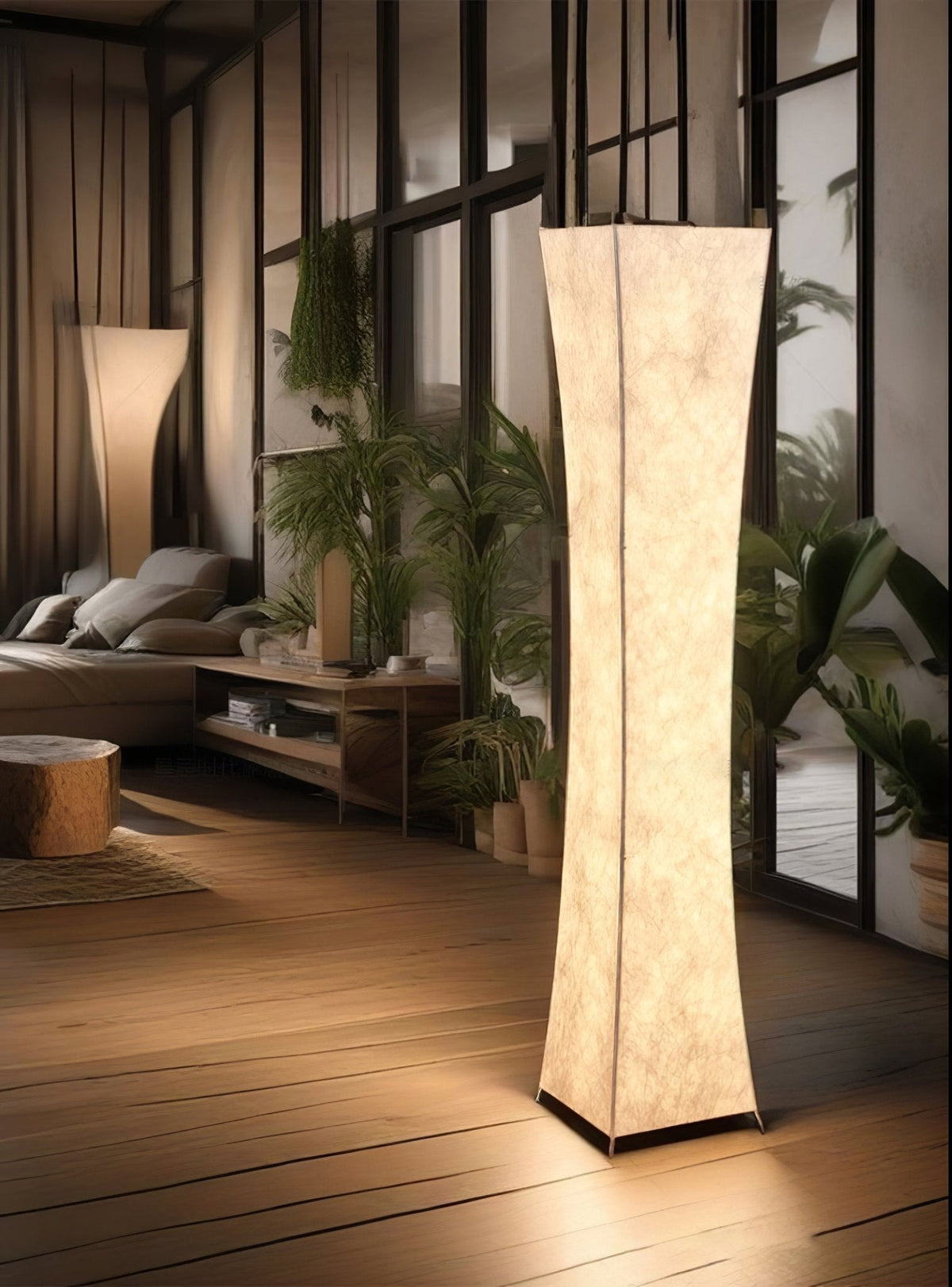 Ethereal lámpara de pie Slim Waist Tower