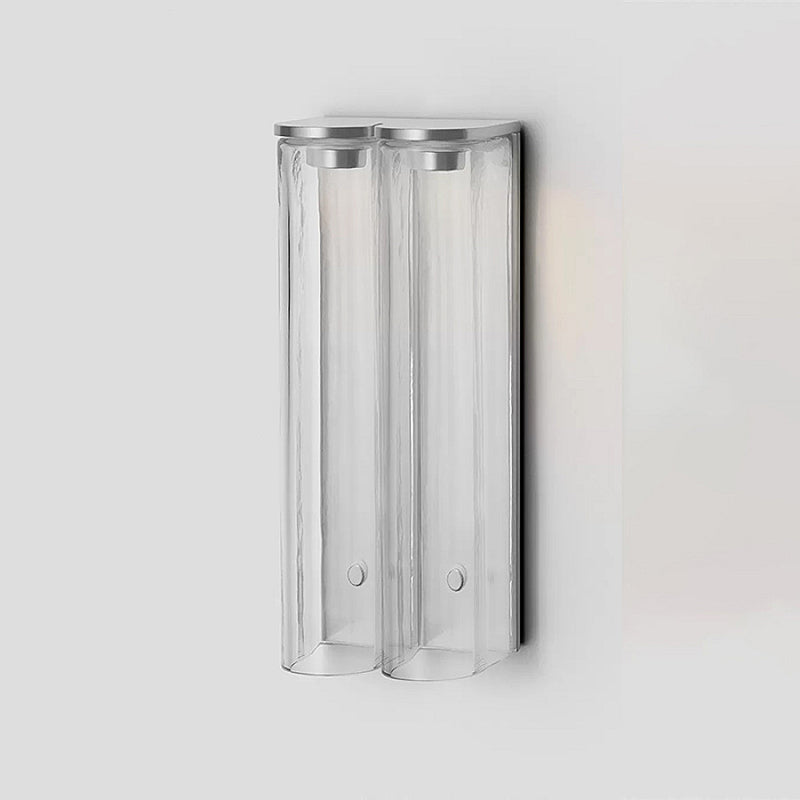Alraeir Aplique de pared Vidrio Arte Moderno Minimalista
