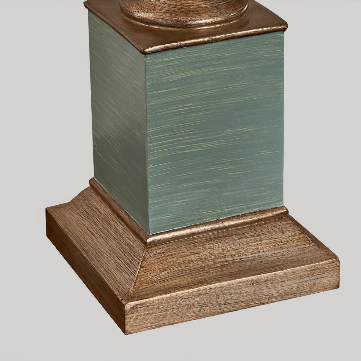 Lucivine lámpara de mesa vintage de resina