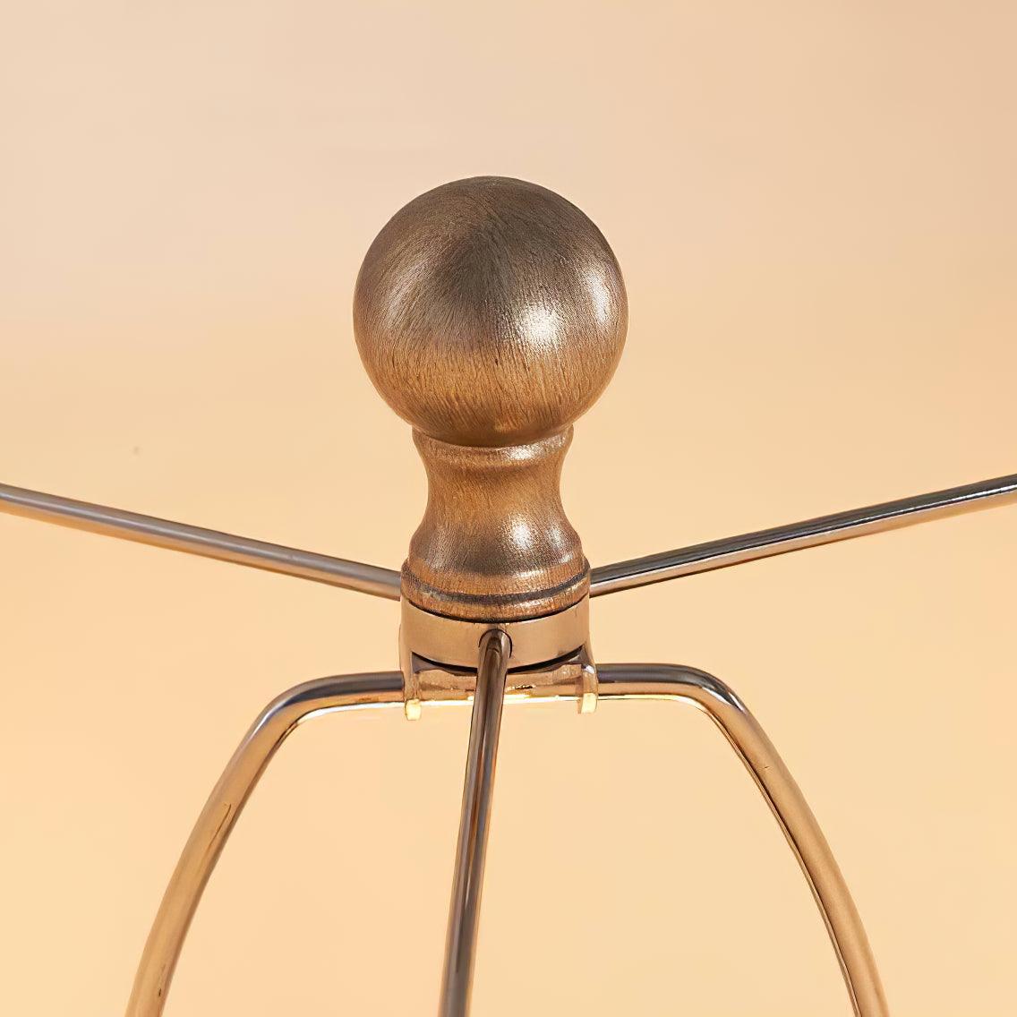 Lucivine lámpara de mesa vintage de resina