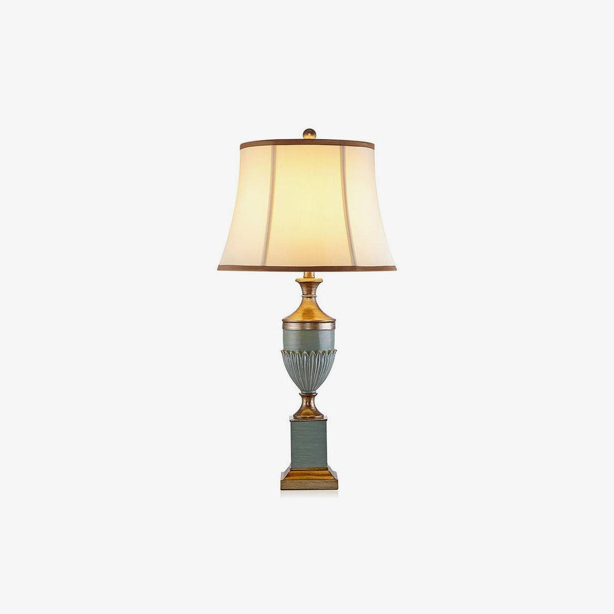 Lucivine lámpara de mesa vintage de resina