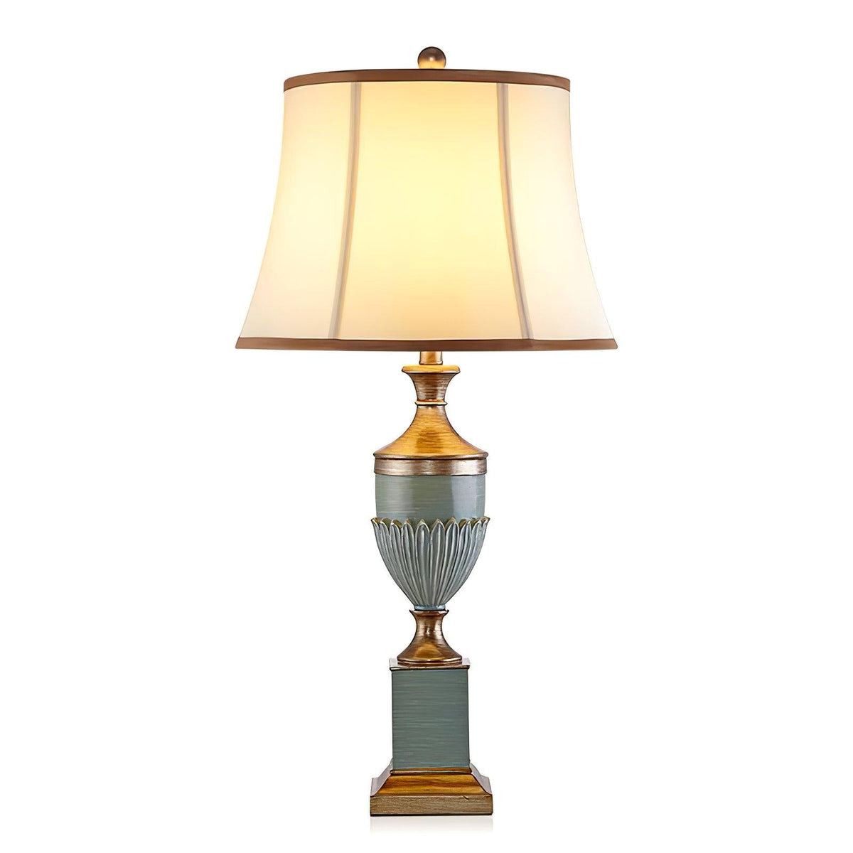 Lucivine lámpara de mesa vintage de resina