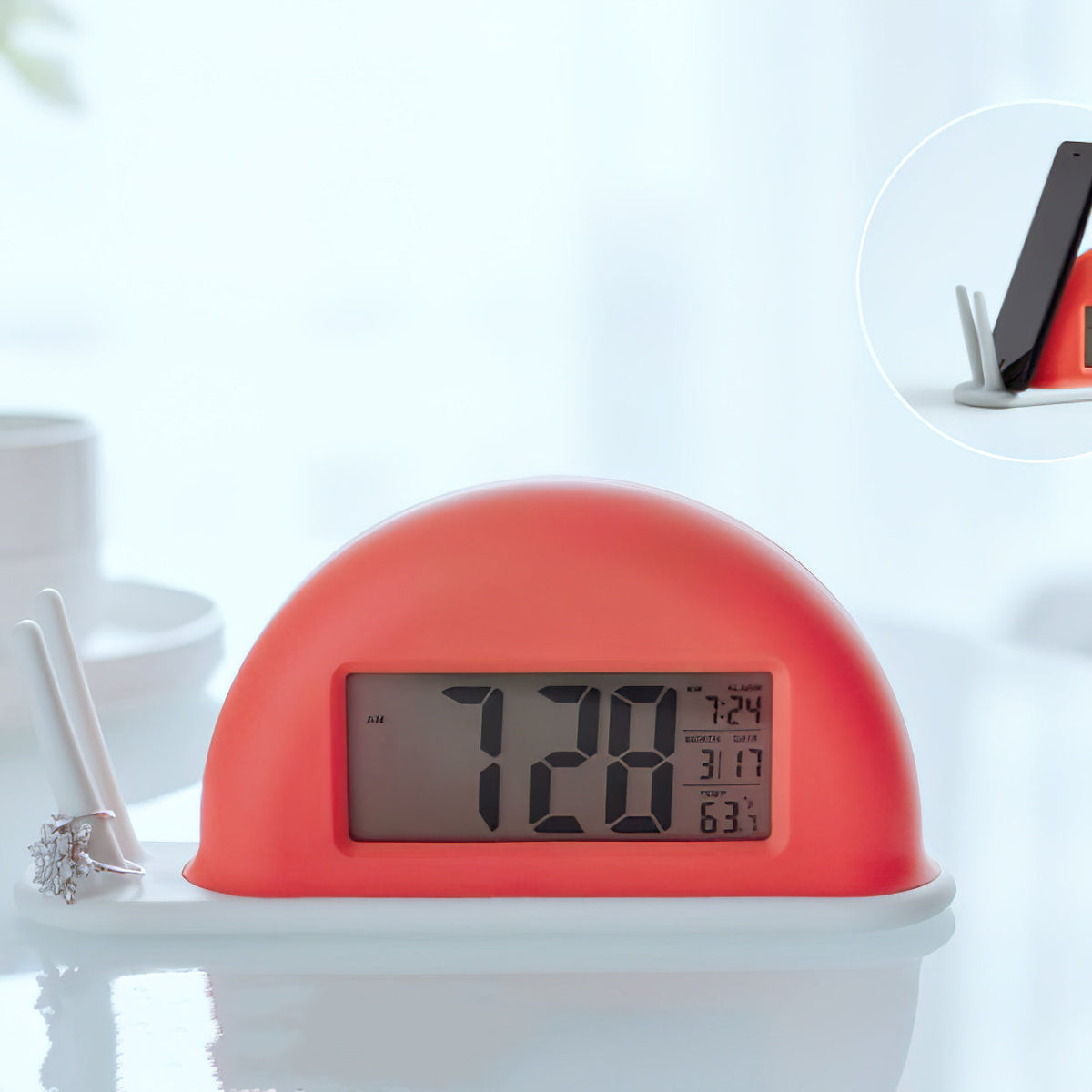 Ciriraya luz de noche para reloj (con batería integrada)