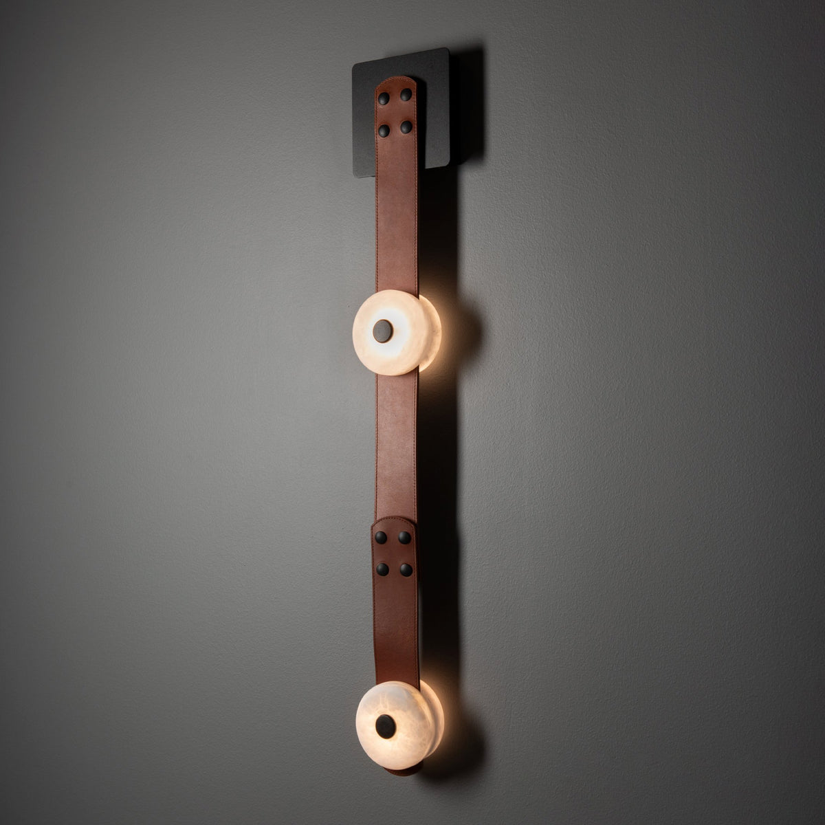 Eirerora aplique de pared alabastro
