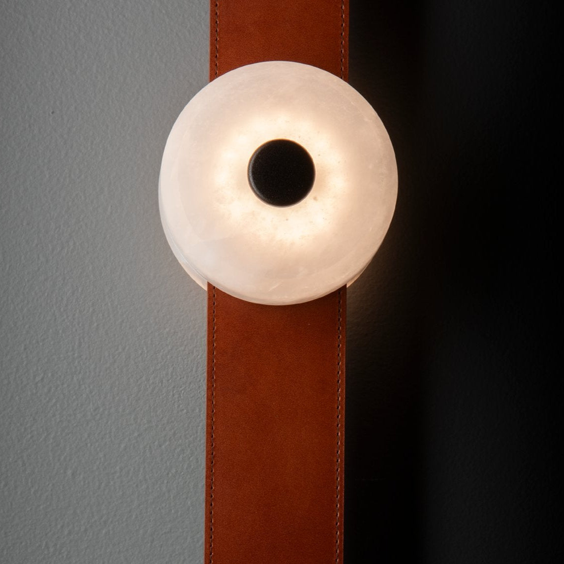 Eirerora aplique de pared alabastro