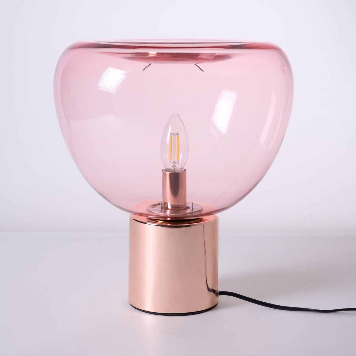 Jade lámpara de mesa moderna