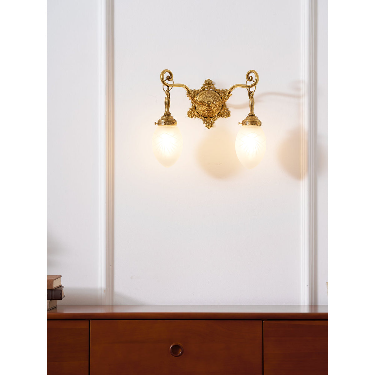 Varessa aplique de pared clásico
