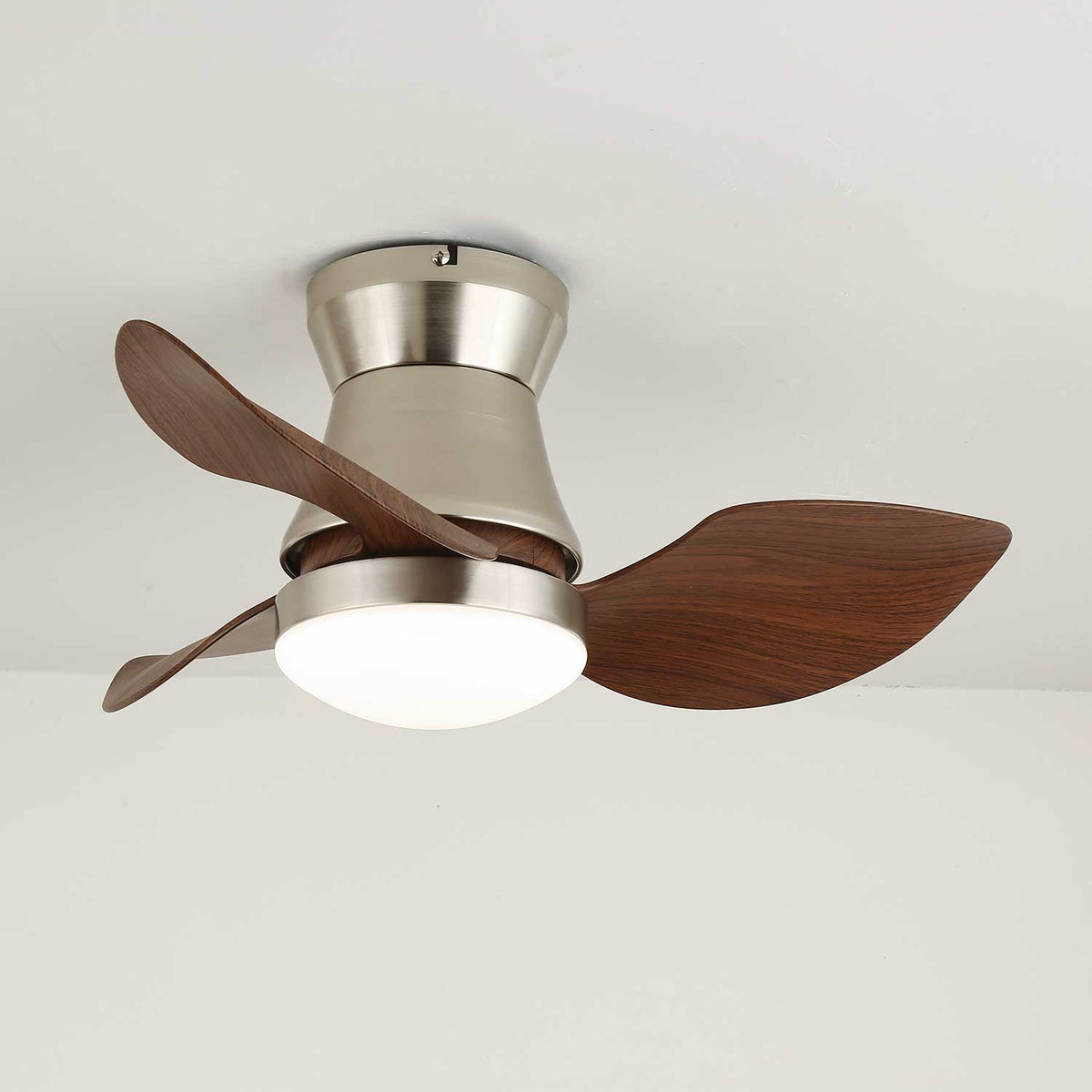 Airlume ventilador de techo con luz moderno de madera