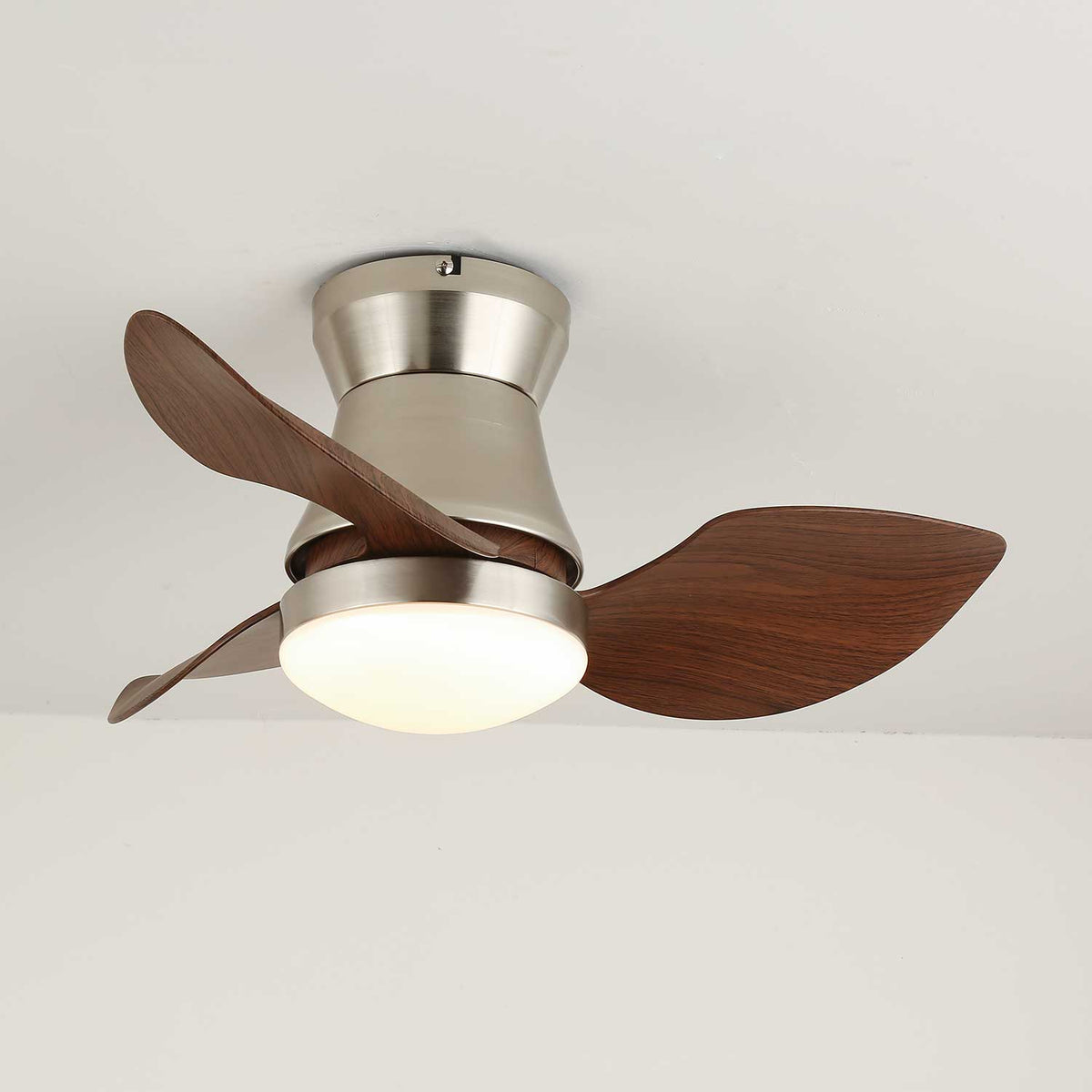 Airlume ventilador de techo con luz moderno de madera