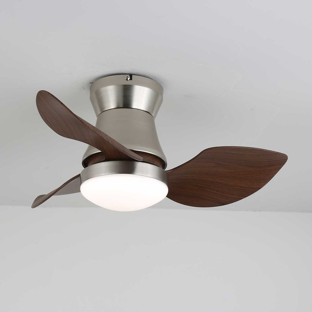 Airlume ventilador de techo con luz moderno de madera