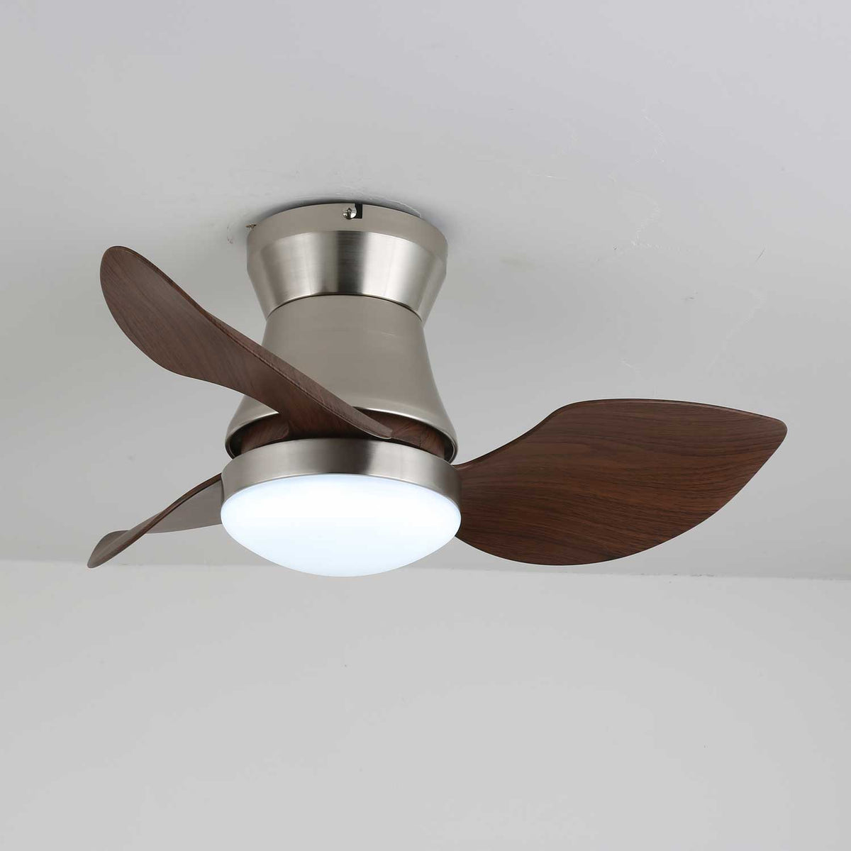 Airlume ventilador de techo con luz moderno de madera