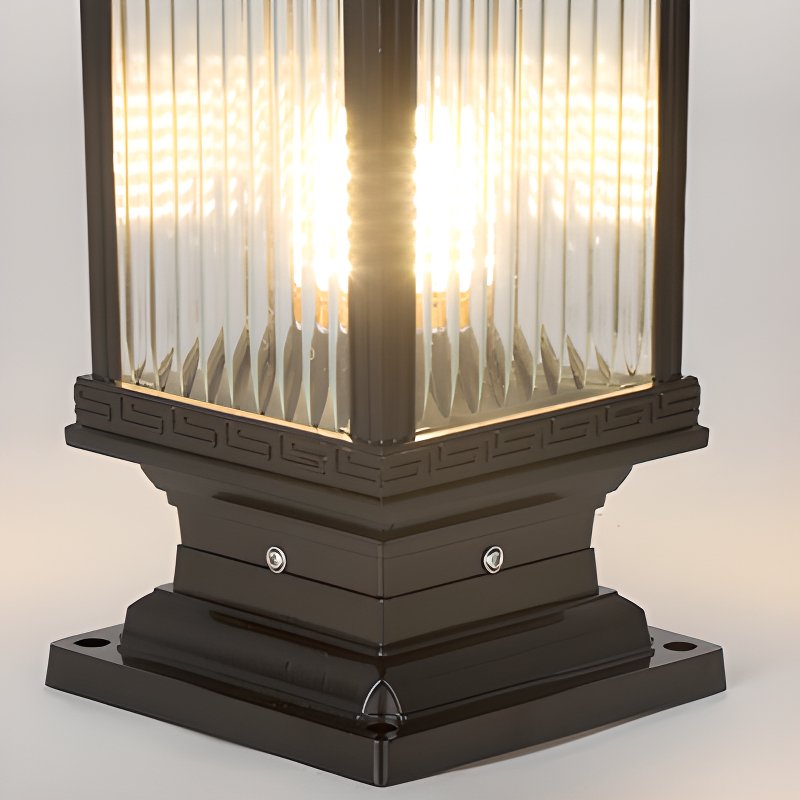 Ray Vintage de estilo clásico farol luminaria exterior solar