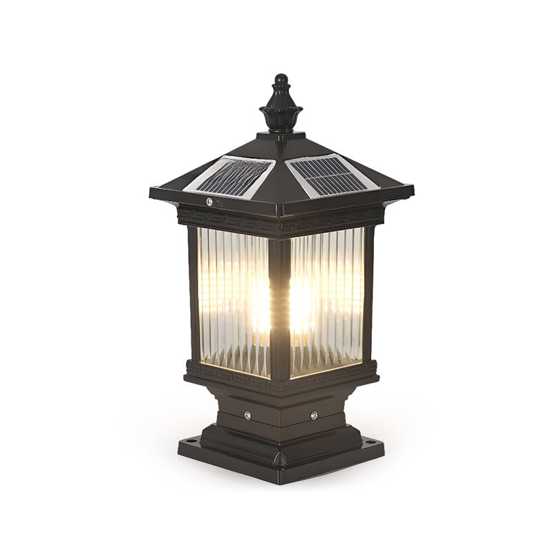Ray Vintage de estilo clásico farol luminaria exterior solar