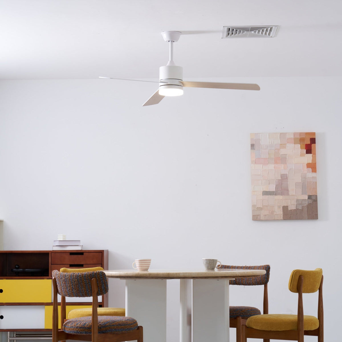 Virainian Ventilador con luz