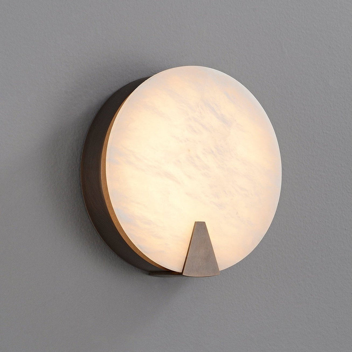 Albirira Halo aplique de pared alabastro