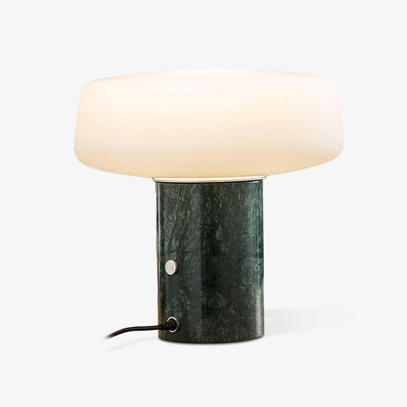 Erinilil lámpara de mesa con base de mármol