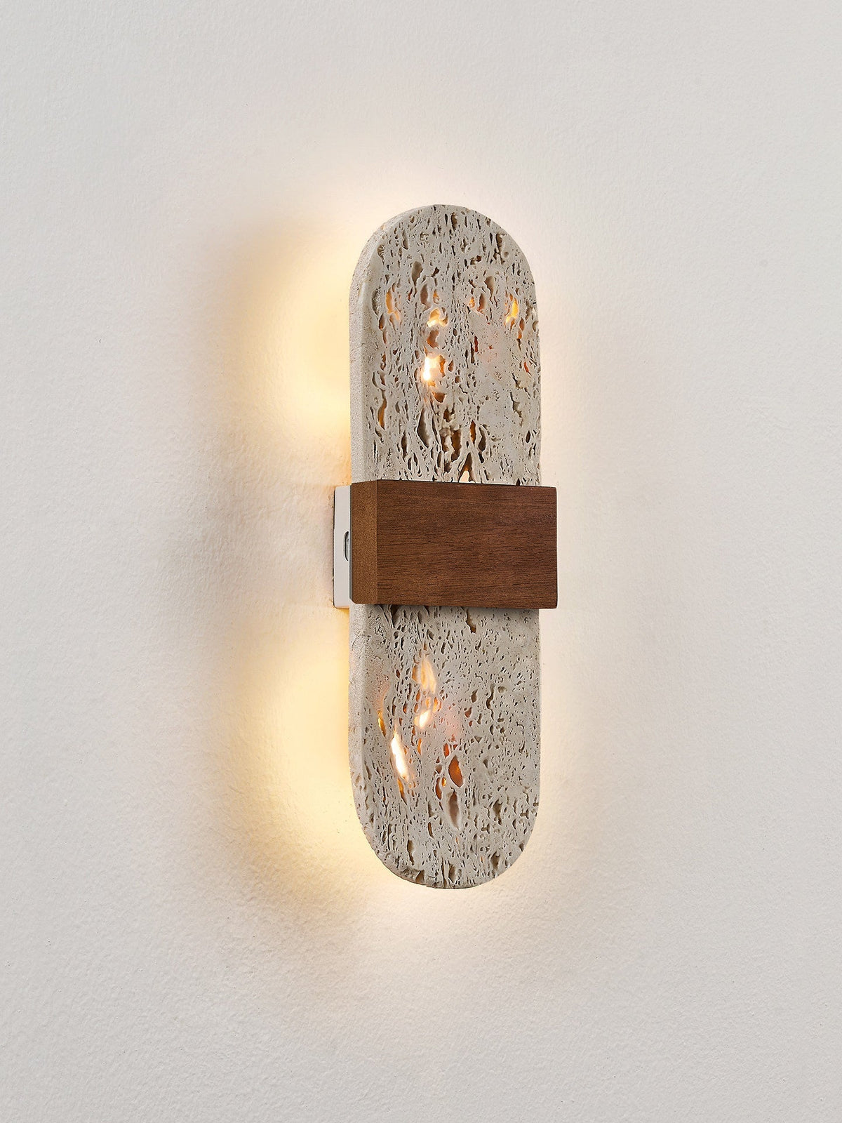Seroelle aplique de pared travertino