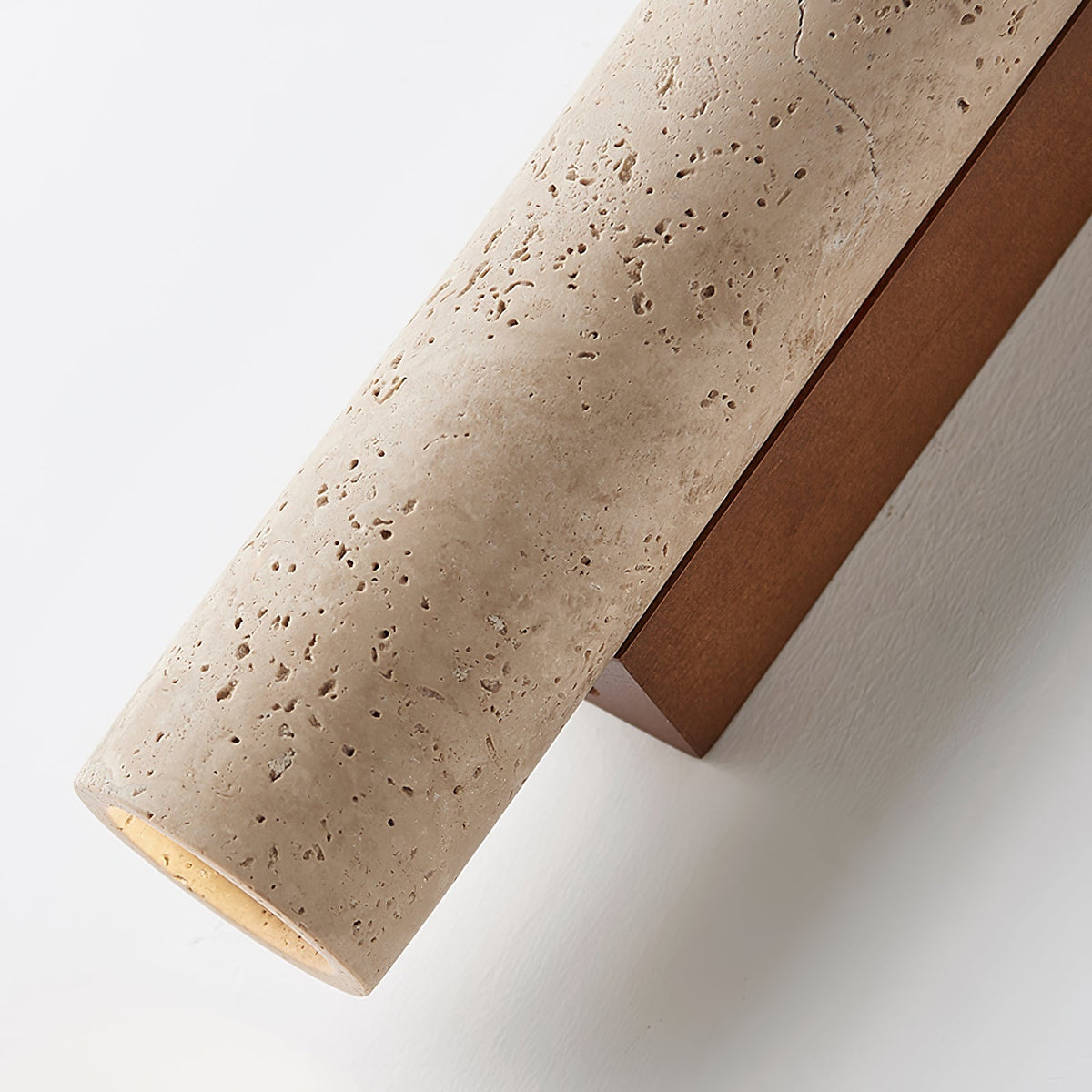 Seranise Slim Cylinder travertino aplique de pared