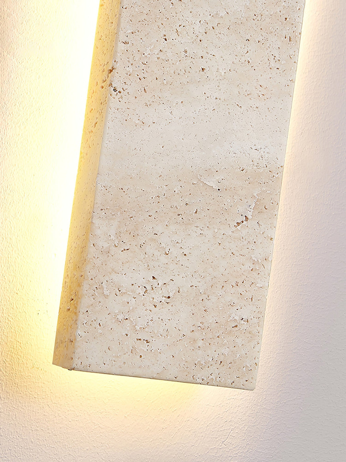 Tavoelia aplique de pared Slim Rectangle travertino lineal