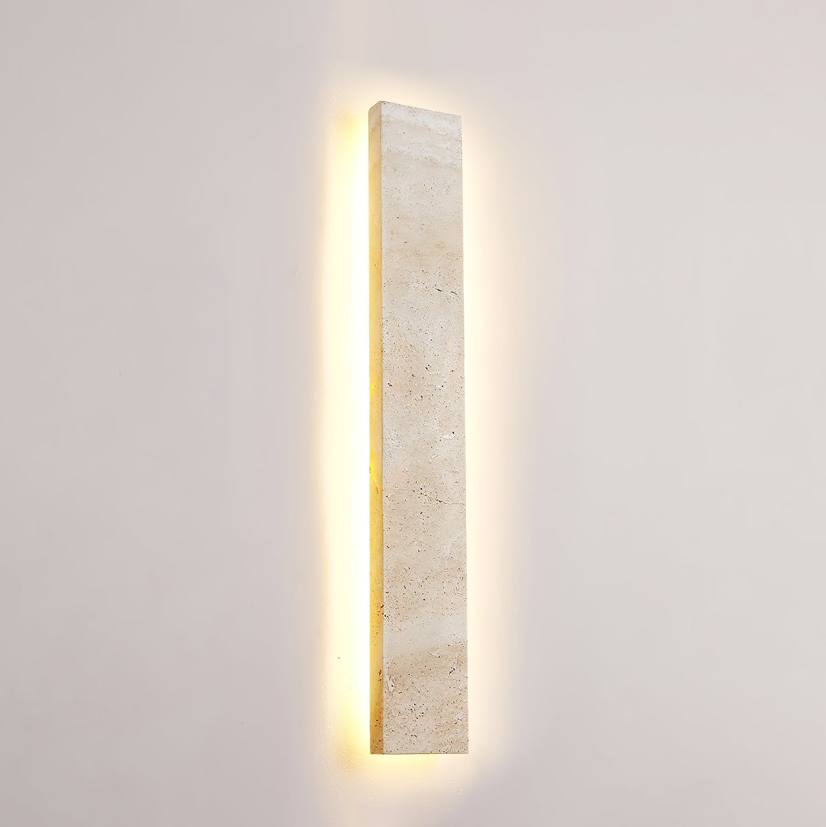 Tavoelia aplique de pared Slim Rectangle travertino lineal