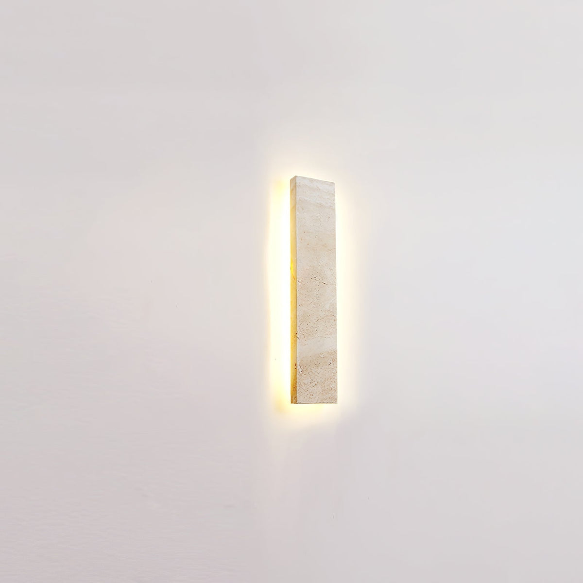 Tavoelia aplique de pared Slim Rectangle travertino lineal