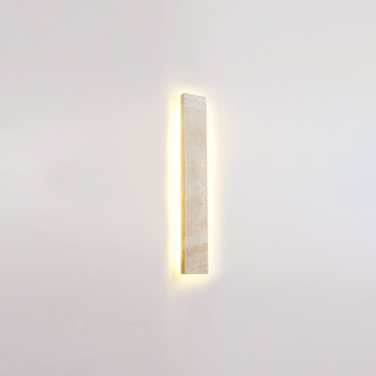 Tavoelia aplique de pared Slim Rectangle travertino lineal