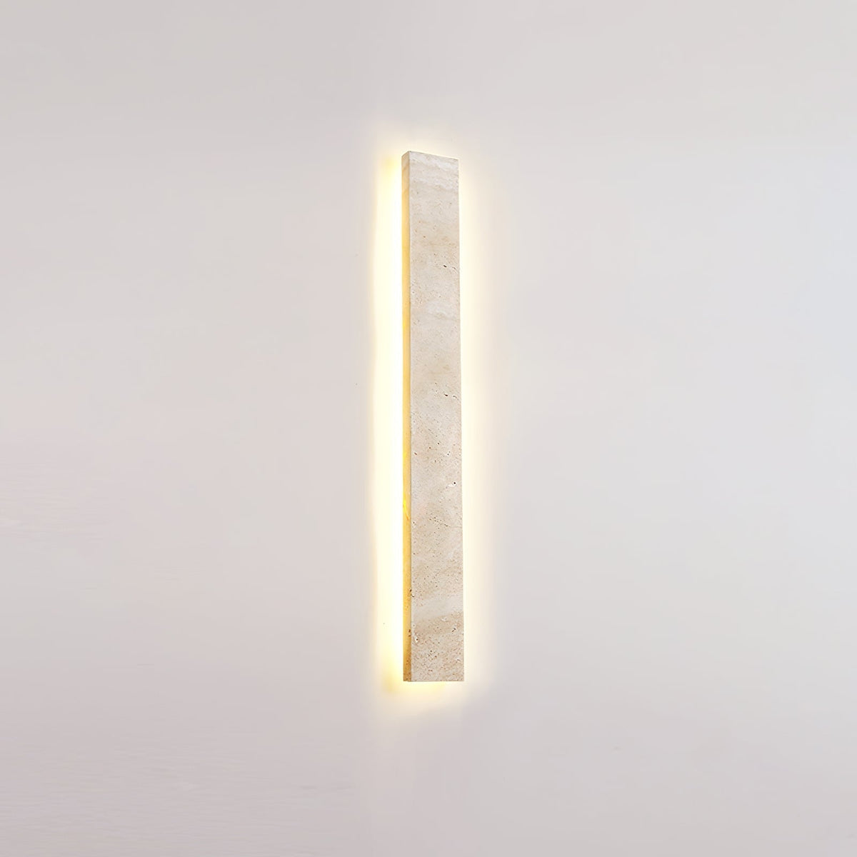 Tavoelia aplique de pared Slim Rectangle travertino lineal