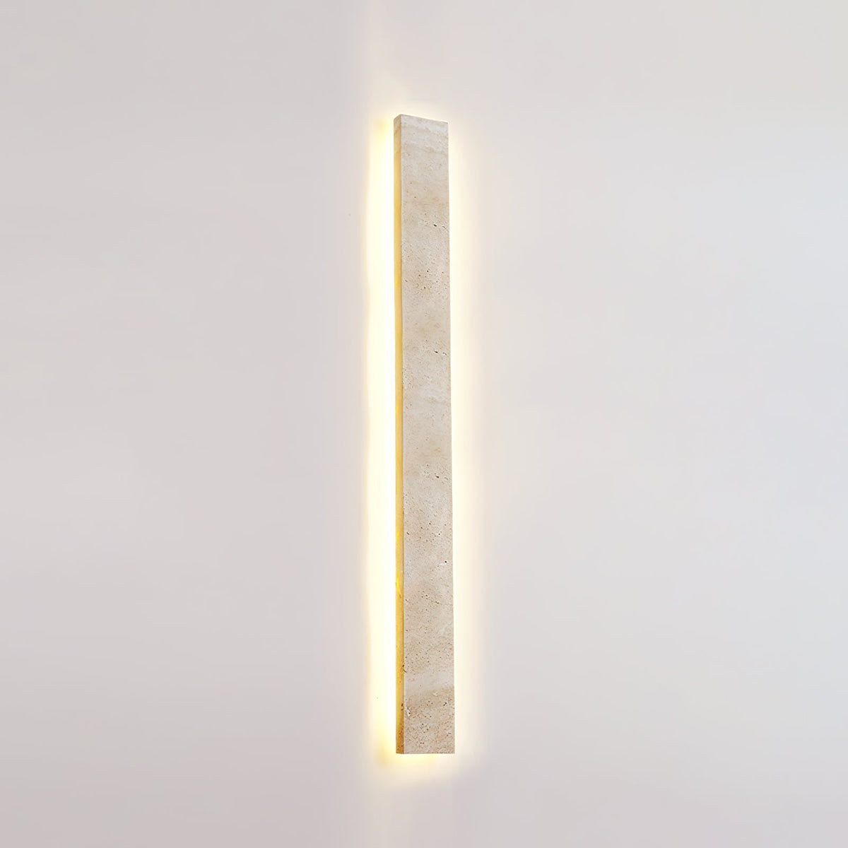 Tavoelia aplique de pared Slim Rectangle travertino lineal