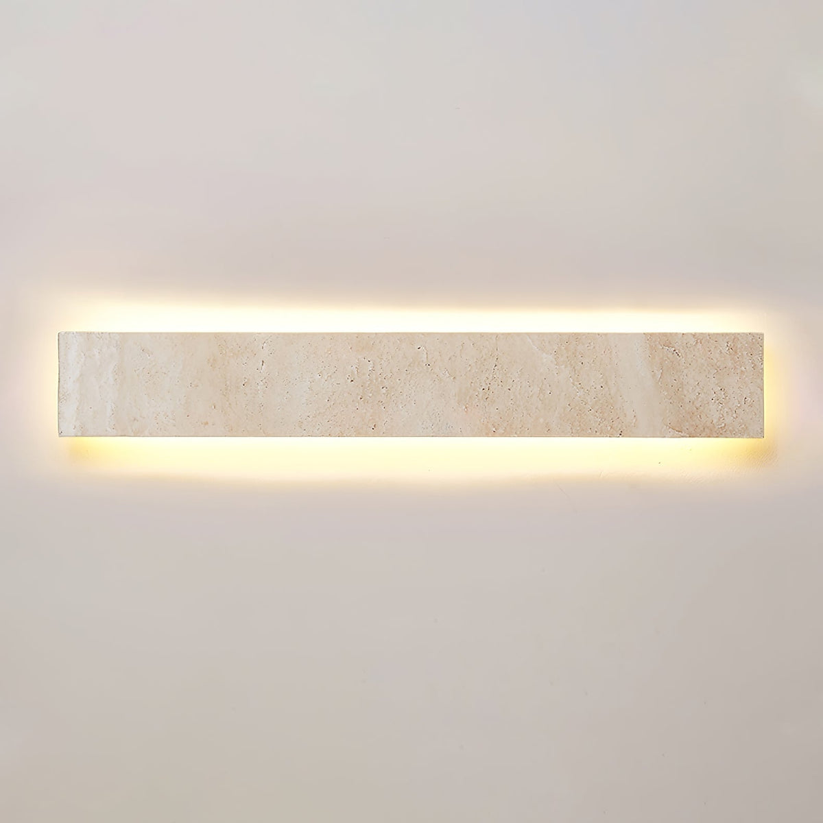 Tavoelia aplique de pared Slim Rectangle travertino lineal