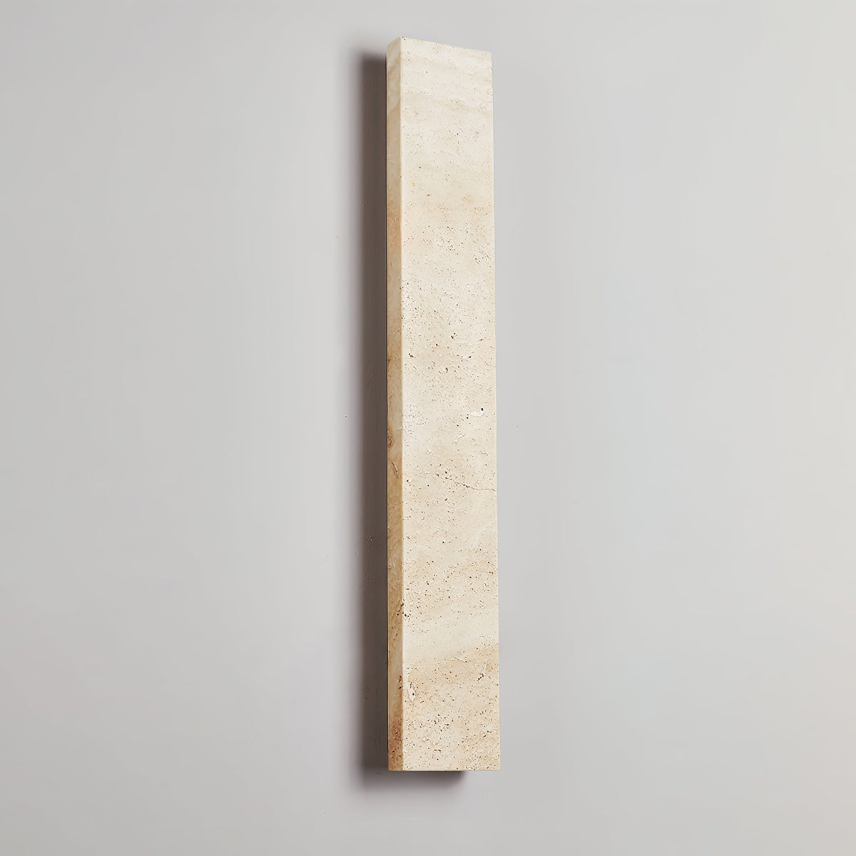 Tavoelia aplique de pared Slim Rectangle travertino lineal