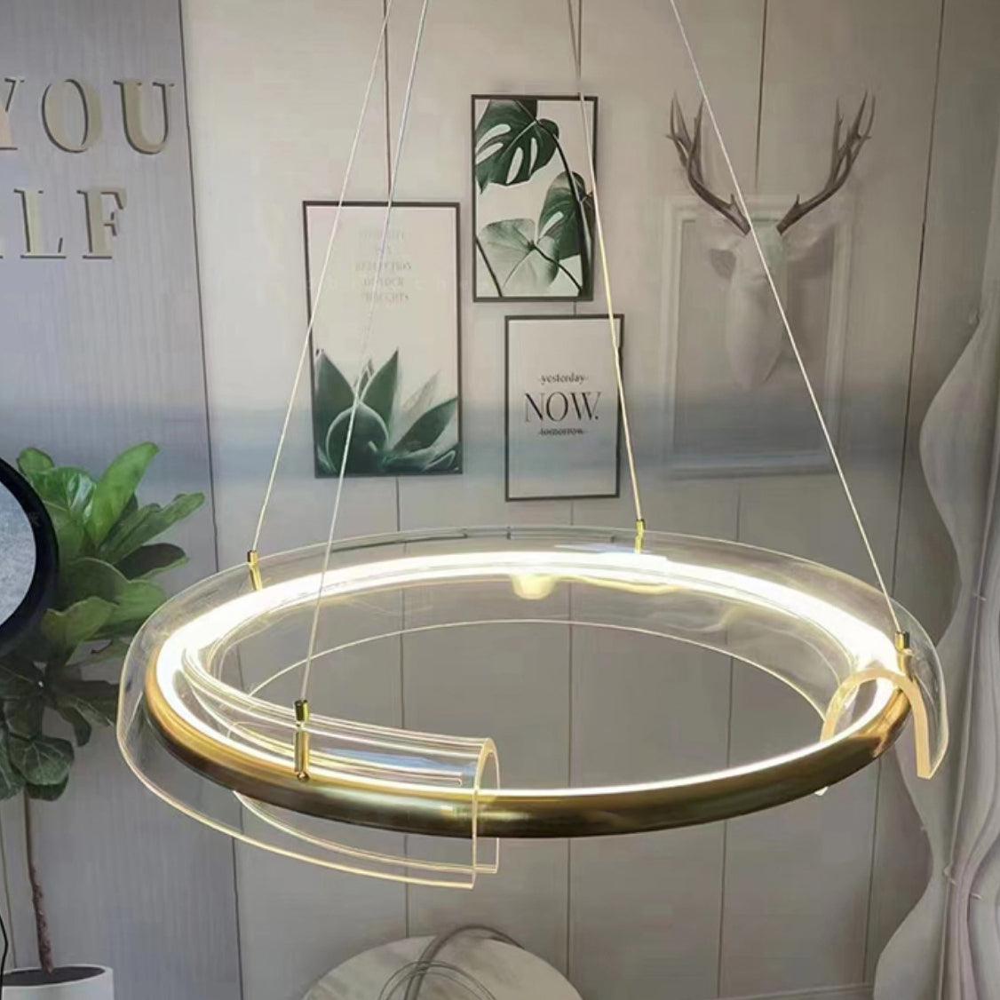 Viraoreon lámpara de araña Solstice LED