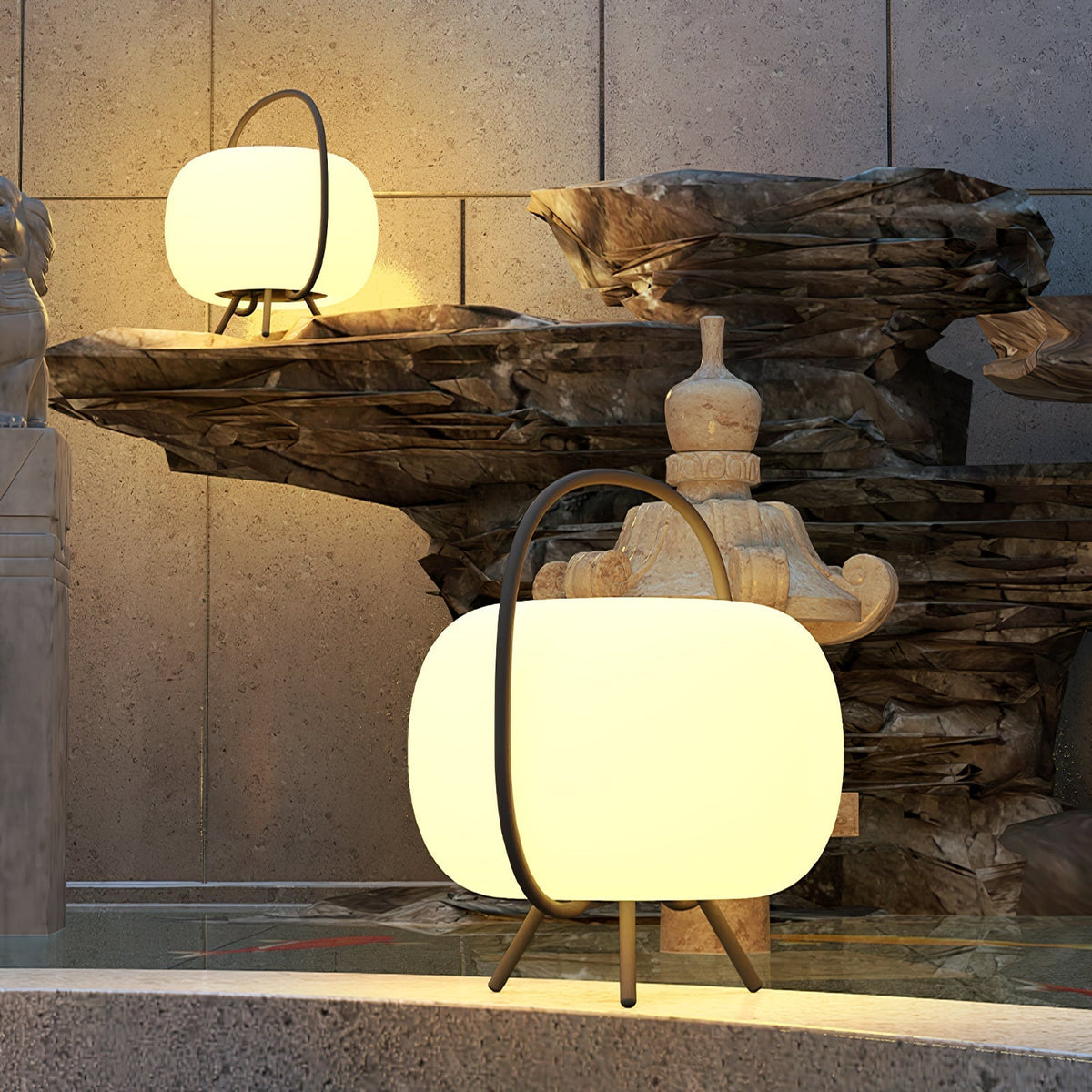 Prytk luminaria exterior Solar Tipo Farol